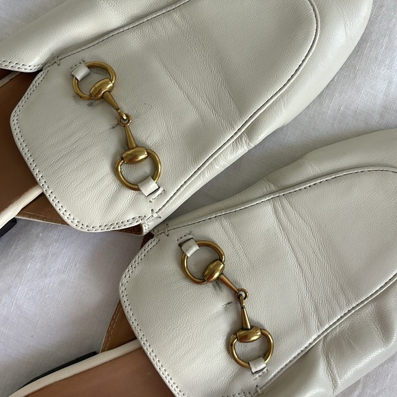 Gucci white slides, size 39 - Picture 2 of 3